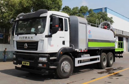 國六后雙橋汕德卡120米霧炮車 國六后雙橋汕德卡120米霧炮車